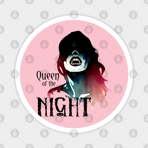 Queen of the Night Magnet by PrintSoulDesigns